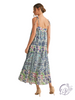 Patchlight Chiffon Midi Dress