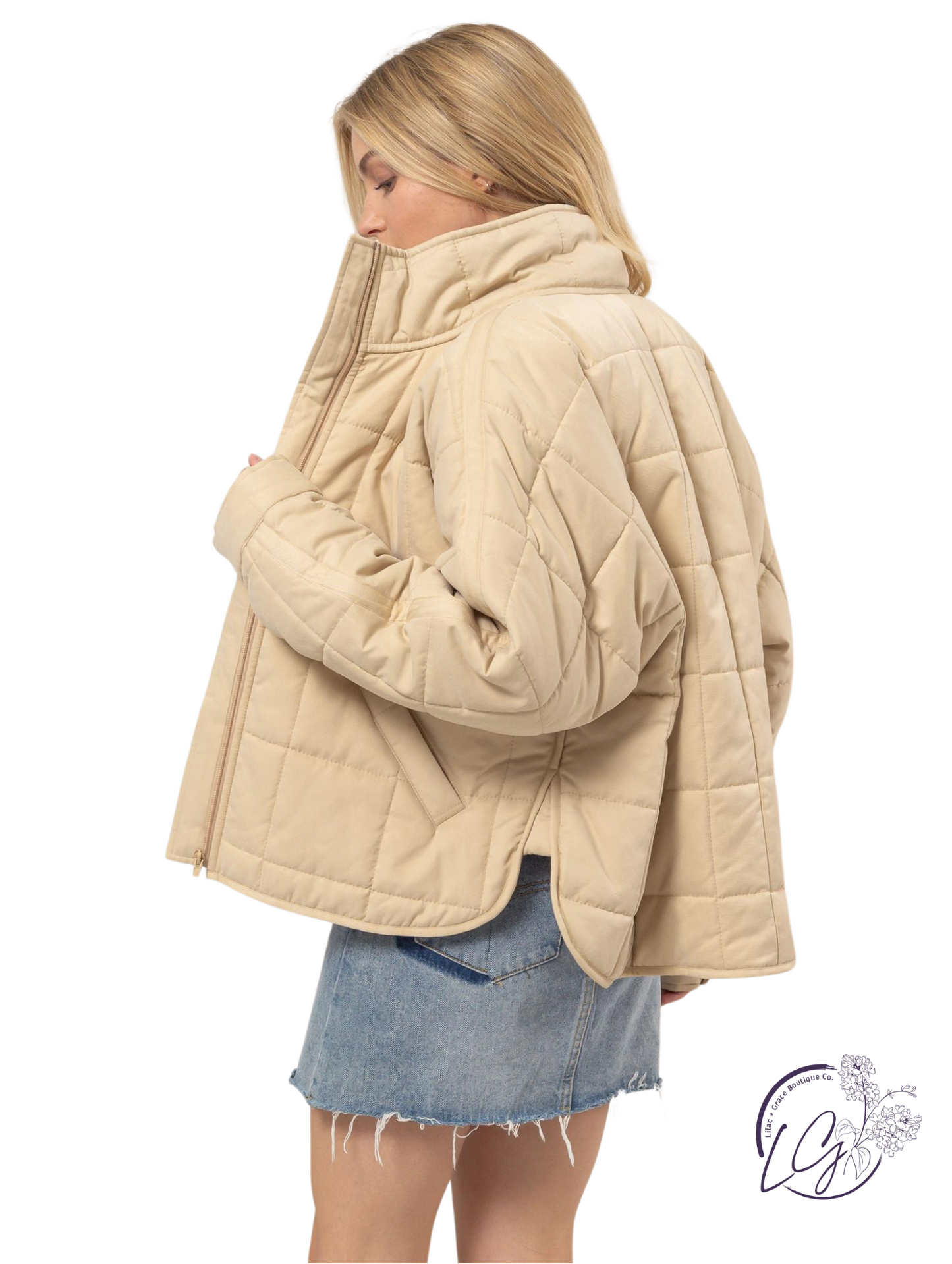 Cute Quilted Jacket