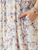 Curvy Tea And Flowers Dress