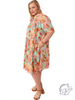 Curvy Warm Breeze Shirt Dress