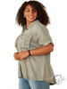 Curvy Nature's Symphony Safari Shirt