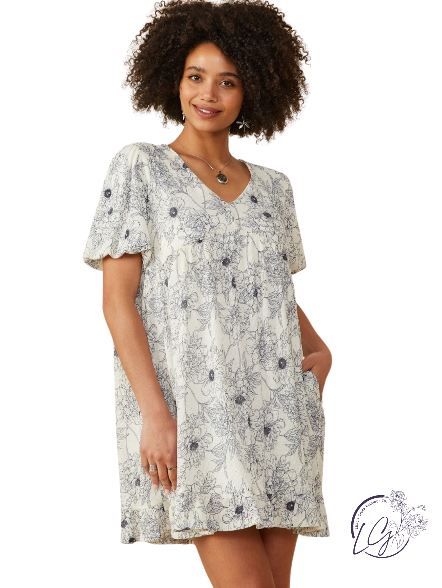 Misty Mornings Knit Dress