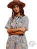 Mist Covers Print Romper