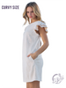Curvy Timeless Lace Mini Dress