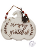 Rustic Fall Greeting Pump