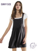 Curvy Breathe Easy Button Romper