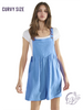 Curvy Breathe Easy Button Romper