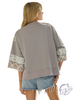 Curvy Cloudform French Terry Pullover
