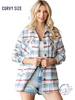 Curvy Stonetrail Shacket