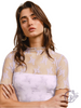 Floating Veils Mesh Top