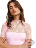 Floating Veils Mesh Top