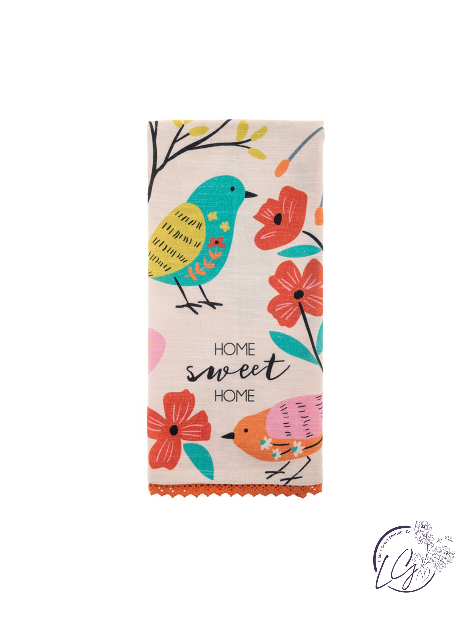 Eclectic Tea Towel Bird