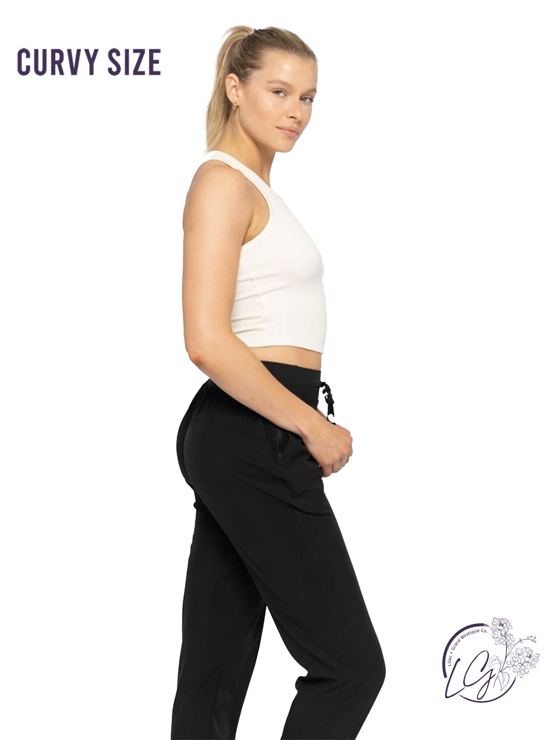 Curvy On the Move Ribbed Tank