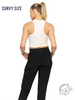 Curvy On the Move Ribbed Tank