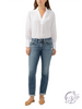 Noa Mid-Rise Slim Leg Boyfriend Jeans by Silver Jeans