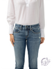 Noa Mid-Rise Slim Leg Boyfriend Jeans by Silver Jeans