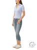 Giovanna Mid-Rise Capri  by Silver Jeans