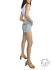 Julieta Boyfriend Mid Rise Shorts by Silver Jeans