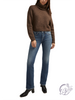 Loren Suki Mid Rise Slim Bootcut Jeans by Silver Jeans