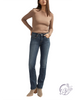 Glen Suki Mid Rise Slim Bootcut Jeans by Silver Jeans