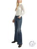 Stevie Suki Mid Rise Flare Leg Jeans by Silver Jeans