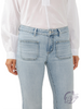 Clarissa Mid-Rise Flare Leg Jeans by Silver Jeans