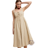 Stitchtrail Striped Midi Dress