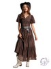 Sunset Range Flare Maxi Dress