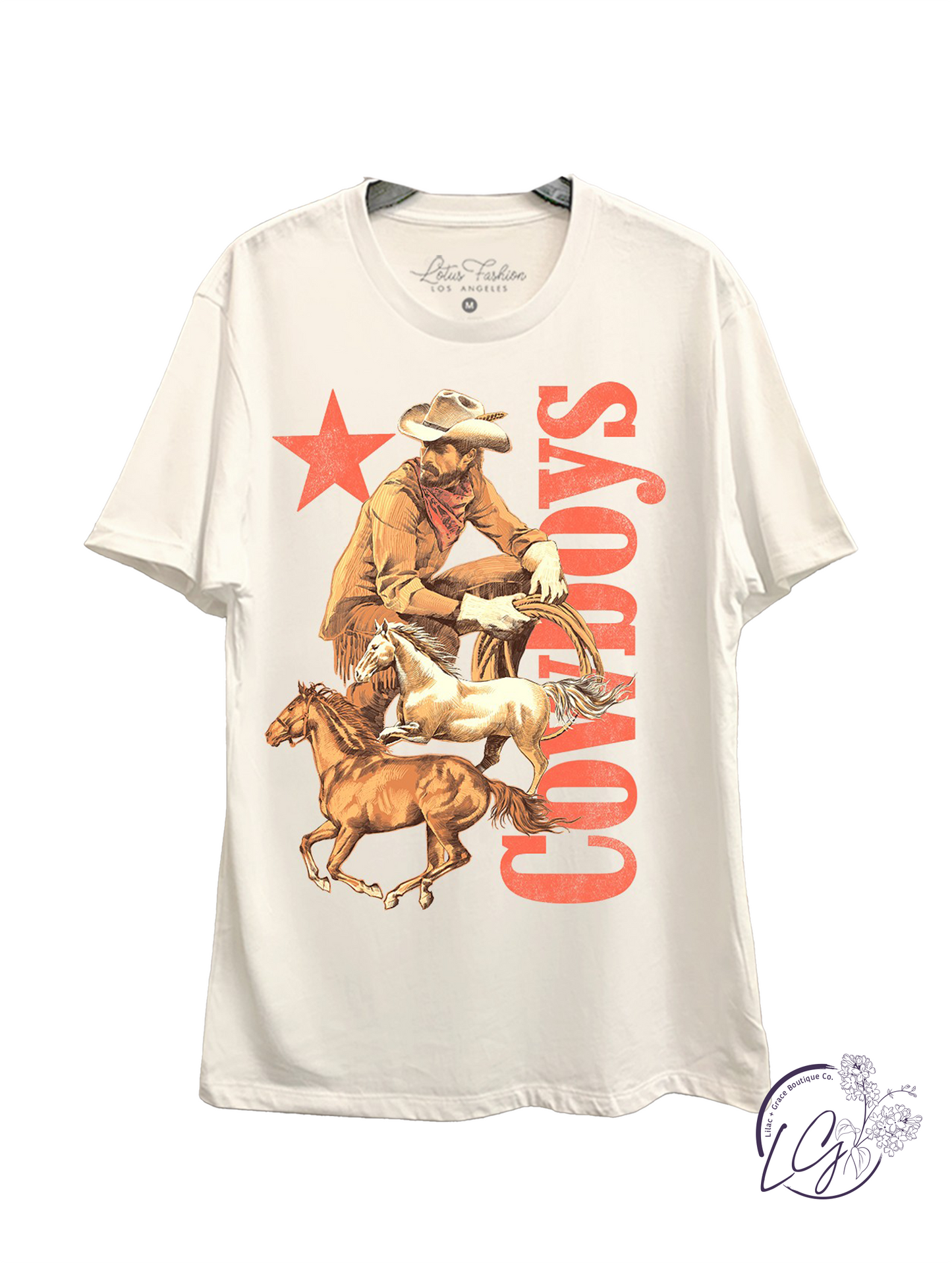 Cowboys Graphic Top