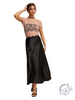 Moonlit Satin Flow Skirt
