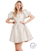 Emberloom Jacquard Mini Dress