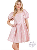 Emberloom Jacquard Mini Dress
