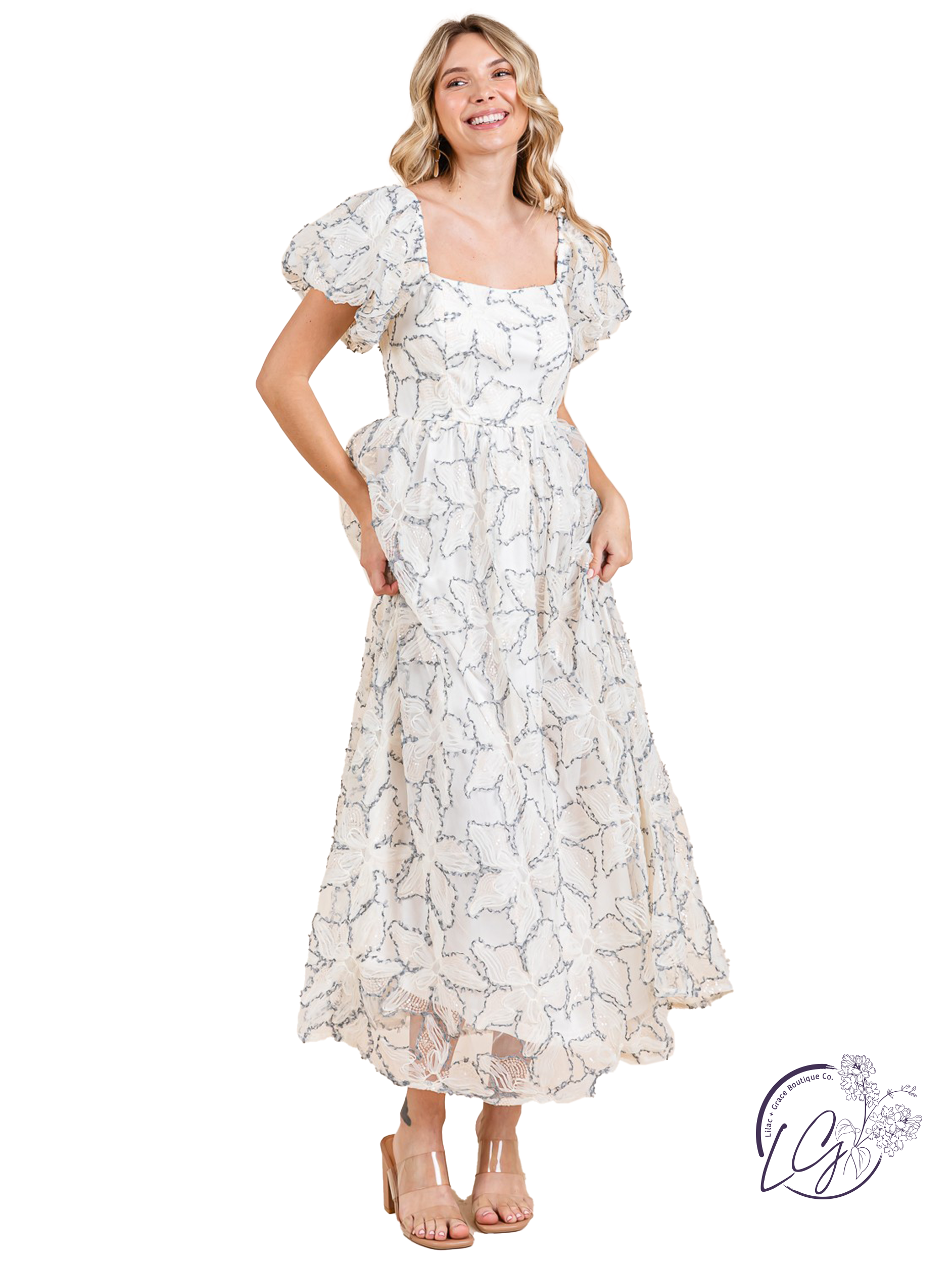 Starlace Sequin Maxi Dress