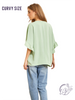 Curvy Can’t Wait Either Solid Top