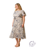 Curvy Chilly Mornings Fade Dress