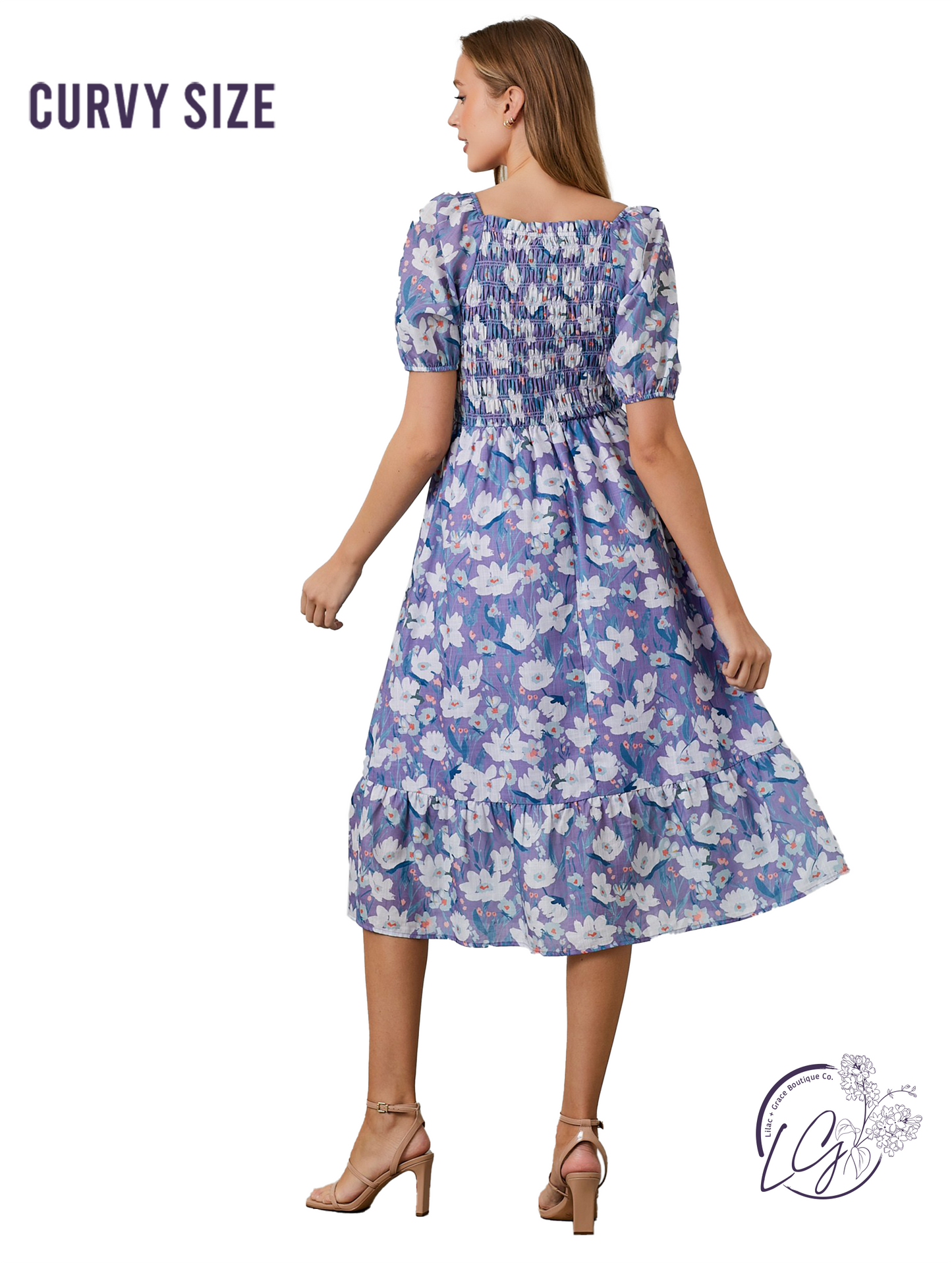Curvy Colors In Every Stitch Dress
