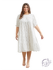 Curvy Painted Morning Dress