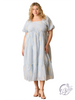 Curvy Barefoot On Soft Grass Dress