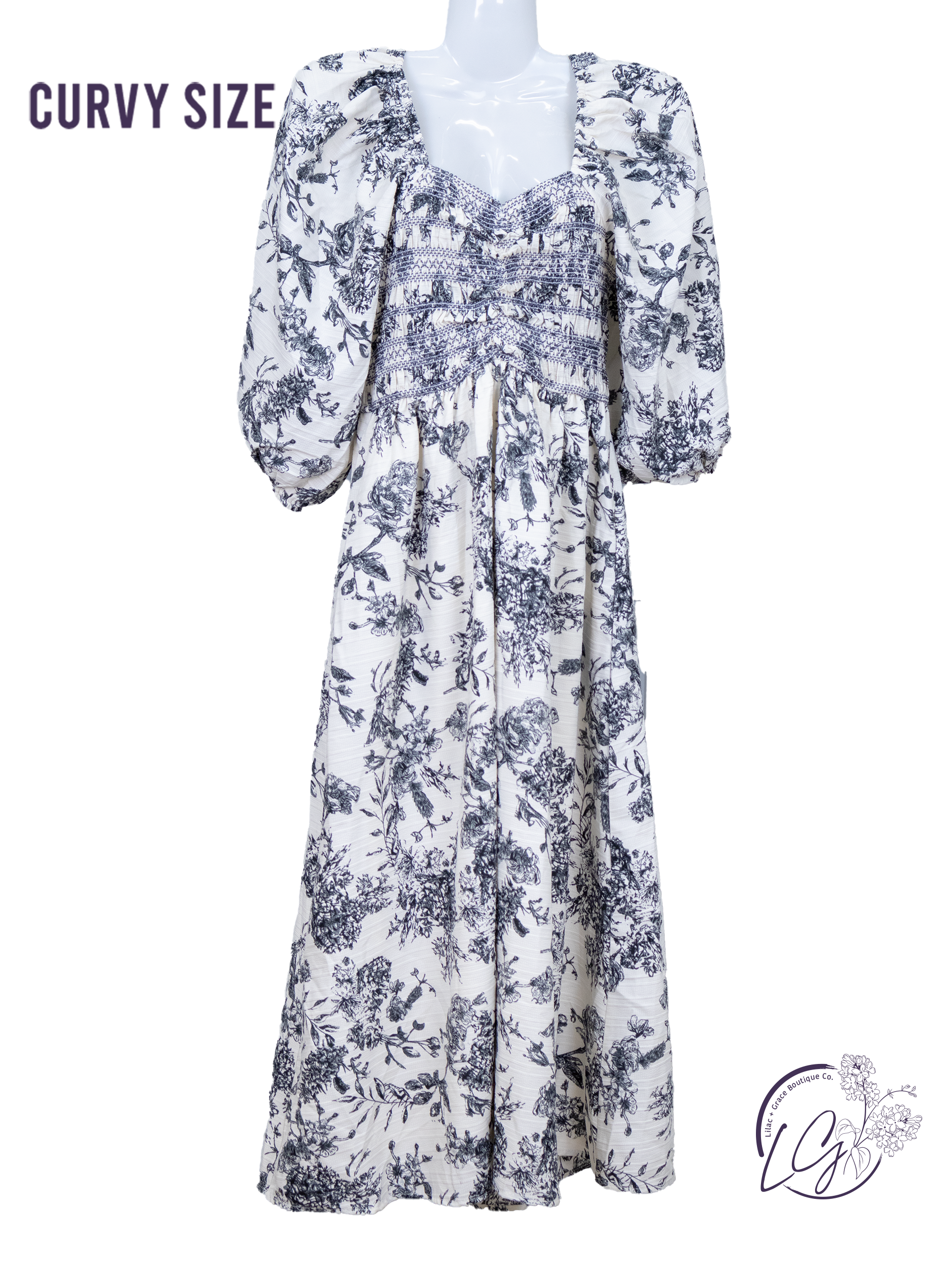 Curvy The Garden Path Dress