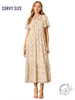 Curvy Awake With The Trees Dress