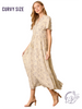 Curvy Awake With The Trees Dress