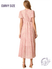 Curvy Handmade Beauty Glows Dress