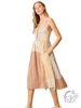 Tones In The Air Collage Dress