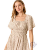 Roselight Echo Floral Midi Dress