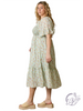 Curvy Woven In Morning Maxi Dress
