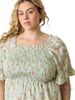 Curvy Woven In Morning Maxi Dress