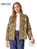 Curvy Printed Light Jacket