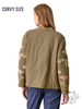 Curvy Printed Light Jacket
