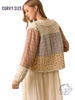 Curvy Faded Squares Meet Jacket