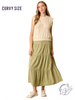 Curvy Grass Sways Gently Skirt